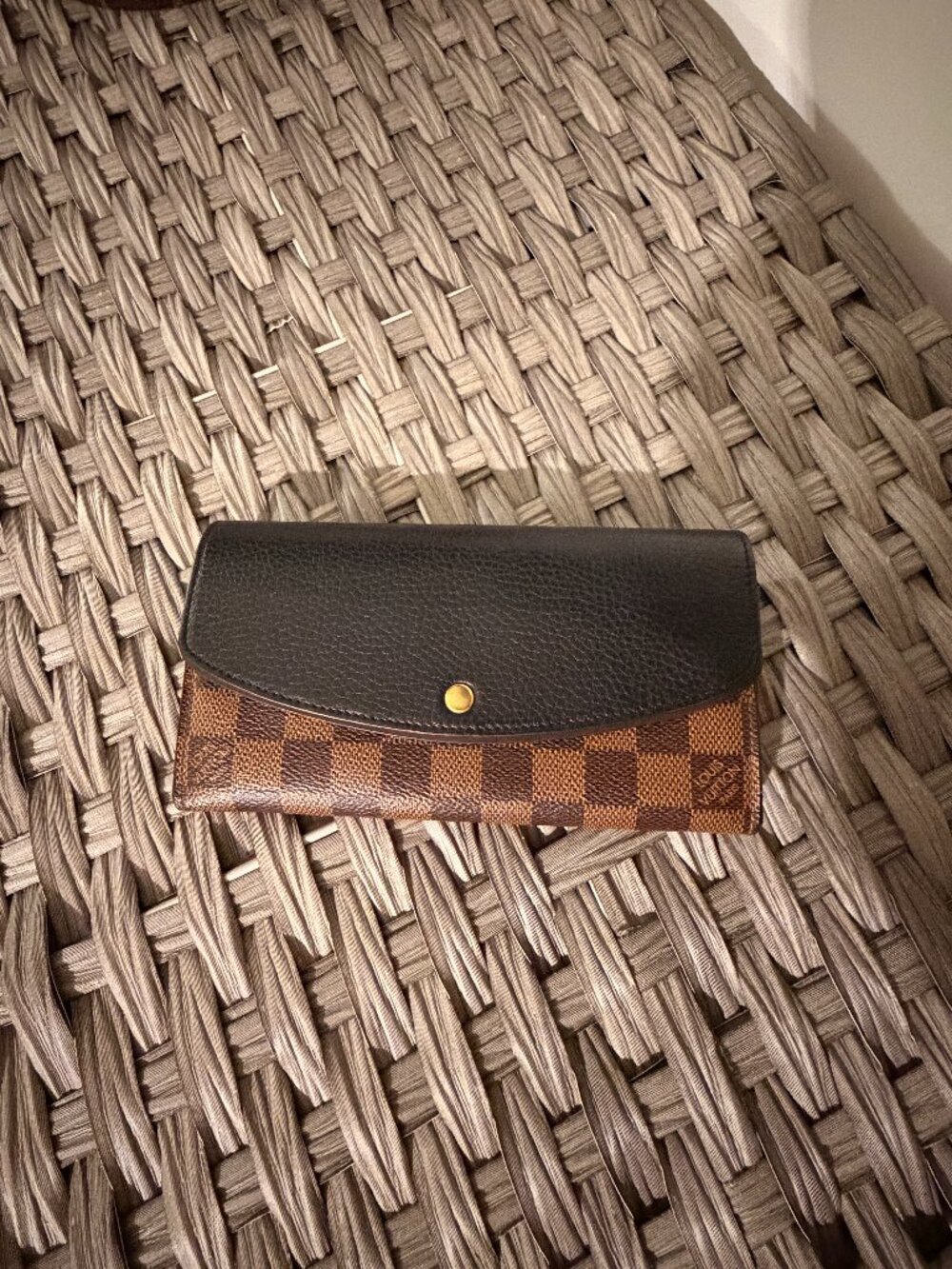 Louis Vuitton Damier Ebene Normandy Wallet